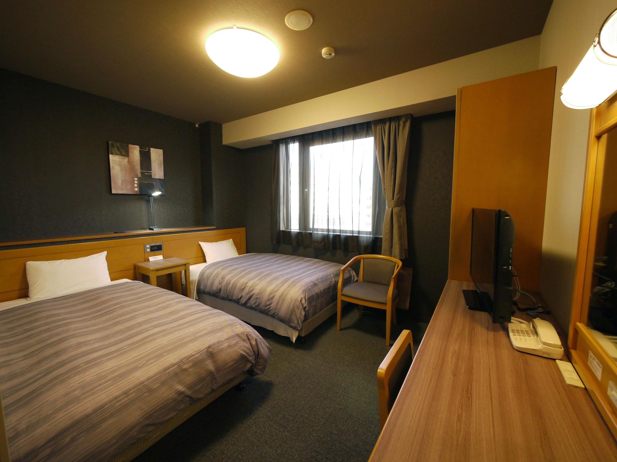 Hotel Route-Inn Sapporo Kitayojo Exterior foto
