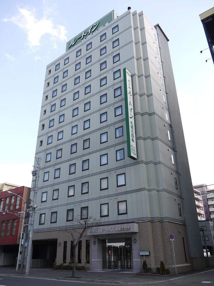 Hotel Route-Inn Sapporo Kitayojo Exterior foto